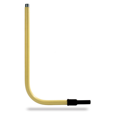 PE/ACERO CURVO  CON TERMINAL ROSCADO