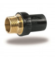 PE/BRASS MALE THREADED ADAPTOR