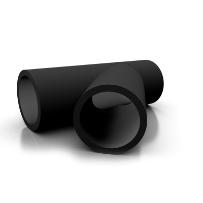 EN FORMA DE TEE 45°