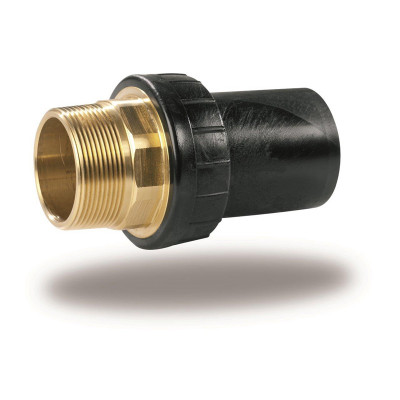 ADATTATORE PE/OTTONE FILETTATO NPT MASCHIO