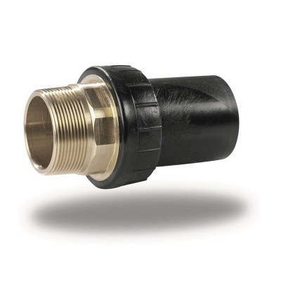 ADATTATORE PE/CUPHIN (ECOBRASS) FILETTATO MASCHIO